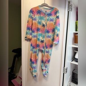 Colorful Palm Tree Kids One Piece